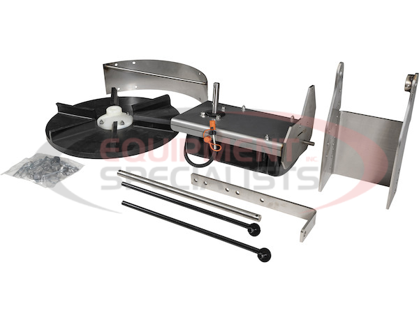 Buyers-3010056-Replacement 18 Inch Hydraulic CCW Spinner Assembly For Saltdogg 1400 Series Spreaders
