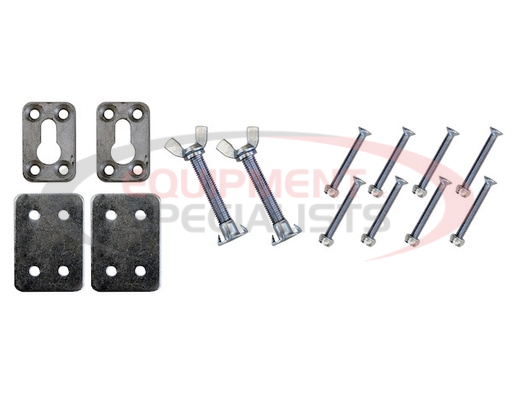 (Buyers) [3801000] MOUNTING HARDWARE KIT FOR WC100609 STEEL MOTORCYCLE CHOCK