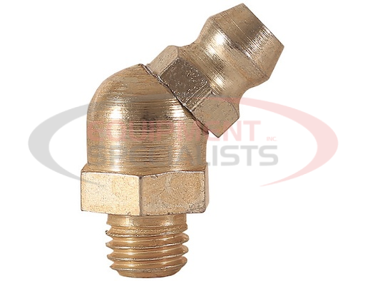 (Buyers) [450] 1/4-28 Inch Taper Thread Grease Fittings - 45?