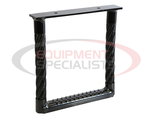 (Buyers) [5231212] Black Powder Coated Cable Type Truck Step - 12 x 12 x 1.38 Inch Deep