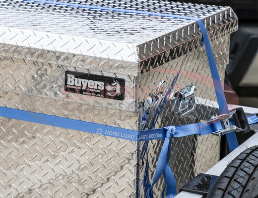 (Buyers) [5483205] 10 FOOT STANDARD DUTY RATCHET TIE DOWN WITH THRU-HANDLE - 4 PACK