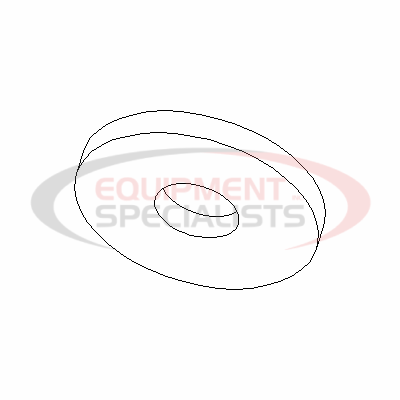(Boss) [HDW07963] WASHER, NYLON, .39IDX1.125ODX.125