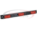 17 INCH RED POLYCARBONATE ID BAR LIGHT WITH 9 LED