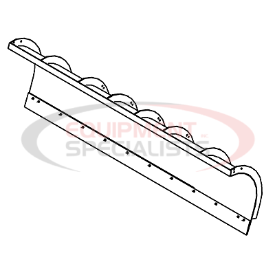 BLADE CRATE (SNOWPLOW) , 10-0, HD STEEL STB