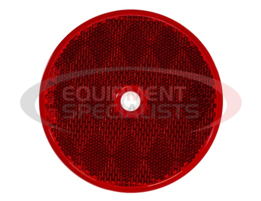 (Buyers) [5623317] 3.1875 Inch Amber Round DOT Bolt-On Reflectors