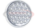 4 Inch Clear Round Backup Light with 24 LEDs (Sold in Multiples of 10)
