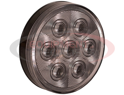 (Buyers) [5624356] 4 INCH CLEAR ROUND BACKUP LIGHT WITH 7 LEDS - LIGHT ONLY