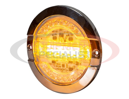 (Buyers) [5624432] 4 Inch Combination LED Stop/Turn/Tail, Backup, and Amber Strobe Light with 32 LEDs