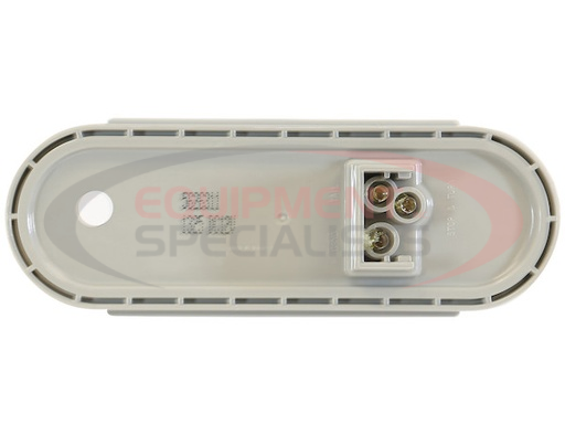 (Buyers) [5626310] 6 Inch Clear Oval Backup Light Kit with 10 LEDs (PL-2 Connection, Includes Grommet and Plug)