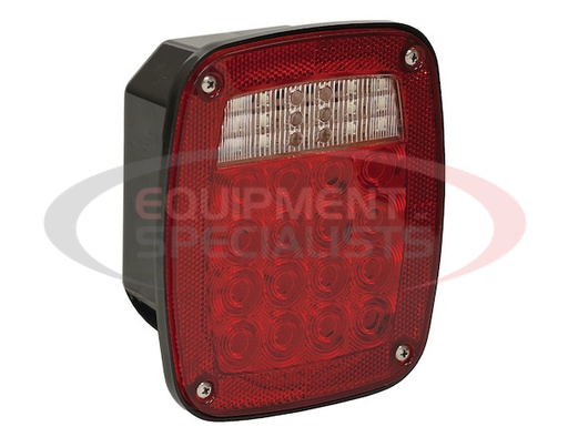 (Buyers) [5626734] PASSENGER SIDE 5.75 INCH RED STOP/TURN/TAIL LIGHT