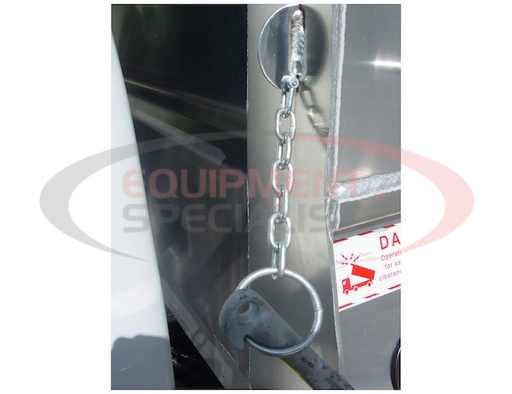 (Buyers) [58R6] Zinc Welded Ring with 6 Links of Chain for L001 Tailgate Release Lever