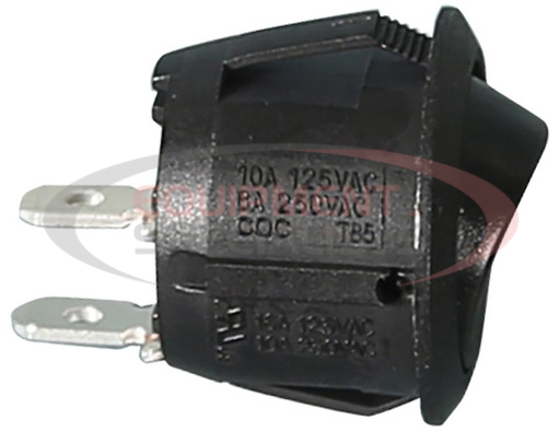(Buyers) [6391105] Momentary and On/Off Mini Round Rocker Switch Black