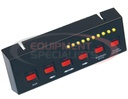 BLACK PRE-WIRED 6-SWITCH PANEL 4-ON/OFF 2-MOMENTARY