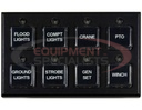 8 FUNCTION SWITCH PANEL (FIVE ON/OFF, THREE MOMENTARY)