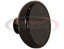 2 Inch Knob For PTO Cables Plain 3/8-24 Thread.