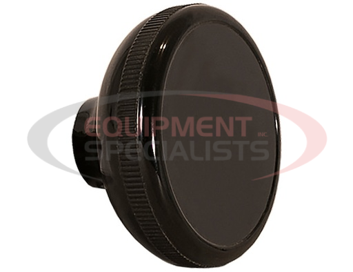 (Buyers) [651] 2 INCH KNOB FOR PTO CABLES LETTERED "PTO" 3/8-24 THREAD