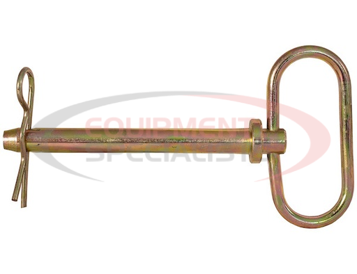 (Buyers) [66100] Yellow Zinc Plated Hitch Pins - 1/2 Diameter x 4-1/4 Inch Usable Length