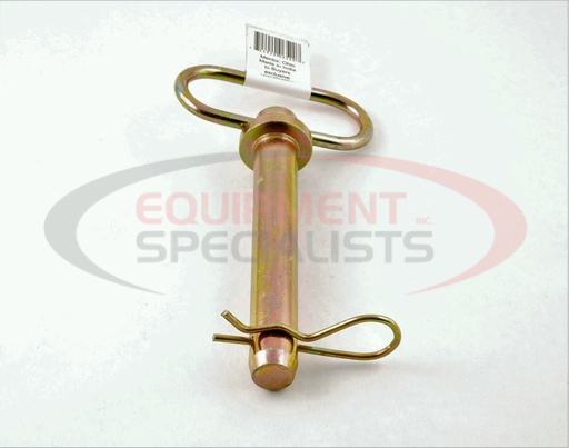 (Buyers) [66110] YELLOW ZINC PLATED HITCH PINS - 3/4 DIAMETER X 4-1/4 INCH USABLE LENGTH