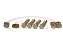 Mounting Kit: (4) 9/16 in. x 2-1/2 in. Grade 8 cap screws, (4) 9/16 in. Grade 8 hex nuts, (4) 9/16 in. heavy lock washers and safety pin w/ chain