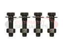 Mounting Kit: (4) 3/4 in. x 3-1/2 in. Grade 8 cap screws, (4) 3/4 in. Grade 8 hex nuts, and (4) 3/4 in. heavy lock washers