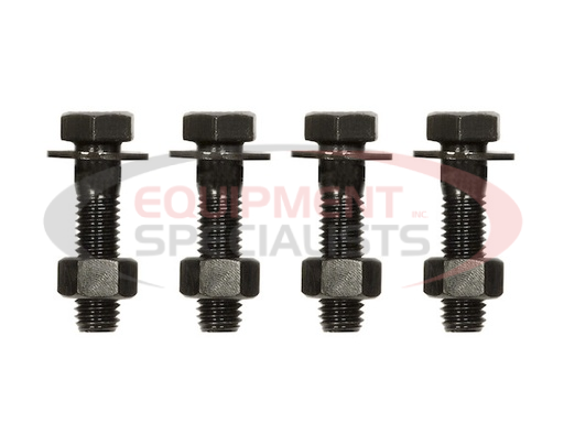 (Buyers) [8530] Mounting Kit: (4) 3/4 in. x 3-1/2 in. Grade 8 cap screws, (4) 3/4 in. Grade 8 hex nuts, and (4) 3/4 in. heavy lock washers