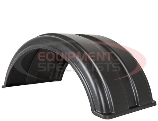 (Buyers) [8590196] Full Radius Poly Fender to Fit 18 to 19-1/2 Inch Dual Wheels