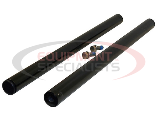 (Buyers) [8591020] Black Powder-Coated Straight Blind Mount Fender Extension Mounting Kit