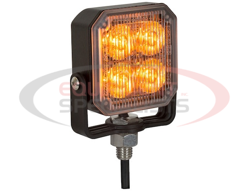 (Buyers) [8891800] POST-MOUNTED 3 INCH AMBER LED STROBE LIGHT