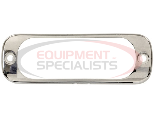 (Buyers) [8892320] Chrome Bezel For 3.375 Inch Thin Mount Horizontal Strobe Light