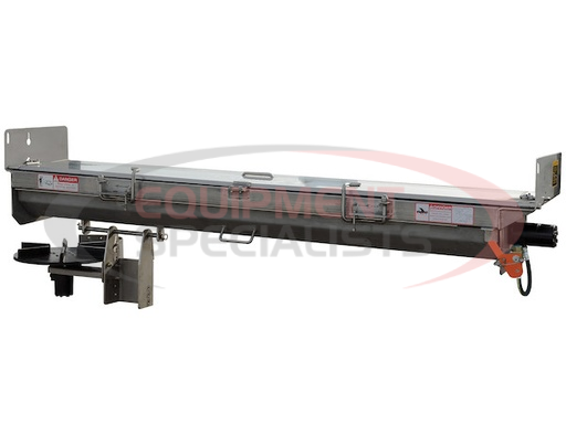 (Buyers) [92425SSA] SaltDogg Under Tailgate Spreader Drivers Discharge-8 Inch Sides-Stainless Steel