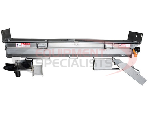 (Buyers) [92450SSA] SaltDogg Heavy Duty 9 Inch Auger Under Tailgate Spreader-8 Inch Sides-Stainless