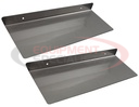 Replacement Stainless Steel Under Tailgate Spill Shield for SaltDogg? Spreaders - Pair