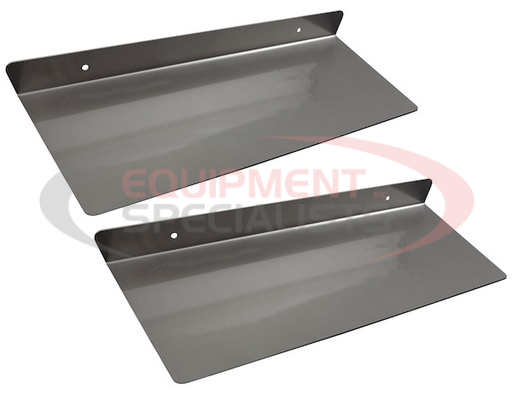 (Buyers) [924F0106SSPR] Replacement Stainless Steel Under Tailgate Spill Shield for SaltDogg? Spreaders - Pair