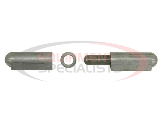 (Buyers) [AFSSP100] Aluminum Weld-On Bullet Hinge with Stainless Pin and Bushing - 0.77 x 3.94 Inch