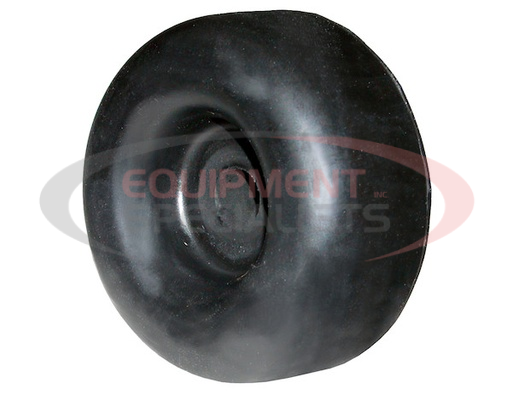 (Buyers) [B1001] Round Rubber Bumper - 2-1/2 Diameter x 1 Inch High - Black