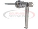 L-Type Locking Door Handle - 3-1/2 Inch Handle Length with CL001 Key