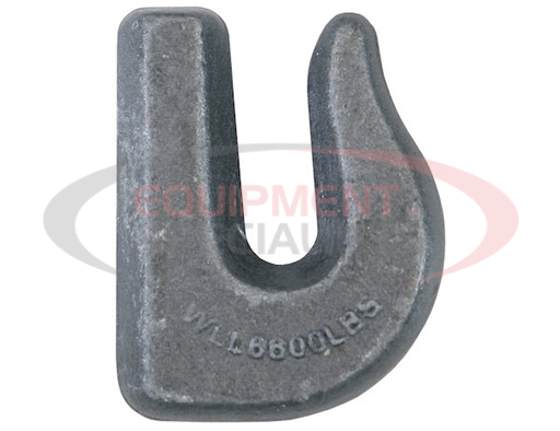 (Buyers) [B2409W375] 3/8 Inch Drop Forged Weld-On Heavy-Duty Towing Hook - Grade 70