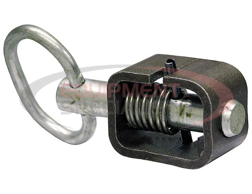 (Buyers) [B2598HU] 5/8 INCH WELD-ON SPRING LATCH ASSEMBLY-PLAIN TUBE - 2.53 X 4.68 INCH-UNASSEMBLED