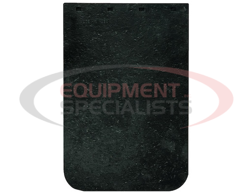 (Buyers) [B30LP] Heavy Duty Black Rubber Mudflaps 24x30 Inch
