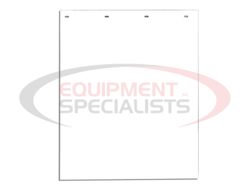 (Buyers) [B30PSRPW] Spray Reducing Grooved White Polymer Mudflaps 24x30 Inch