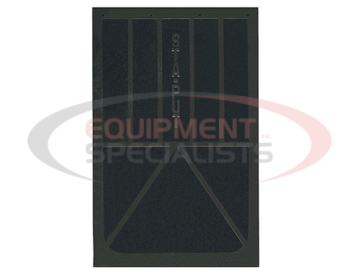 (Buyers) [B36SPP] SOLID BLACK RUBBER MUDFLAPS 24X36 INCH