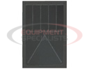 Heavy Anti-Spray Black Rubber Mudflaps 24x36 Inch