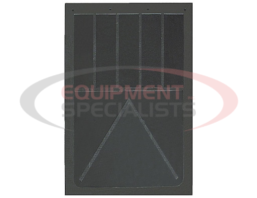 (Buyers) [B36SRP] Heavy Anti-Spray Black Rubber Mudflaps 24x36 Inch