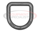 1/2 Inch Forged Yellow Zinc Plated D-Ring Only