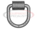 Domestically Forged 5/8 Inch Forged D-Ring With Weld-On Mounting Bracket