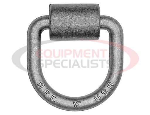 (Buyers) [B40] Domestically Forged 5/8 Inch Forged D-Ring With Weld-On Mounting Bracket