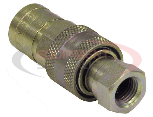 (Buyers) [B40002] 1/4 Inch NPTF Sleeve-Type Hydraulic Quick Coupler Assembly