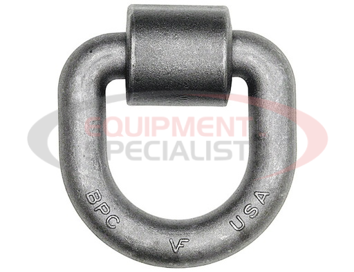 (Buyers) [B48] Domestically Forged 1 Inch D-Ring with Weld-On Mounting Bracket