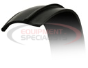Black Rubber Wide Fender Extension