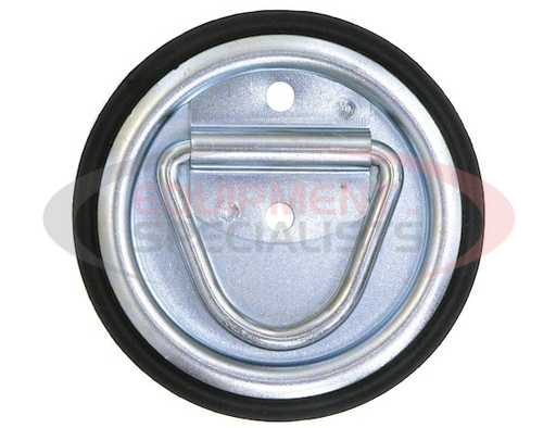 (Buyers) [B703] Surface Mounted Or Recessed Rope Ring Zinc Plated With Plastic Bezel